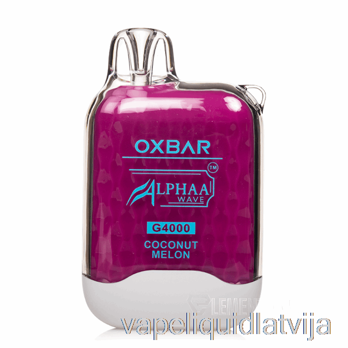 Oxbar G4000 Vienreizējās Lietošanas Kokosriekstu Melones Vape šķidrums